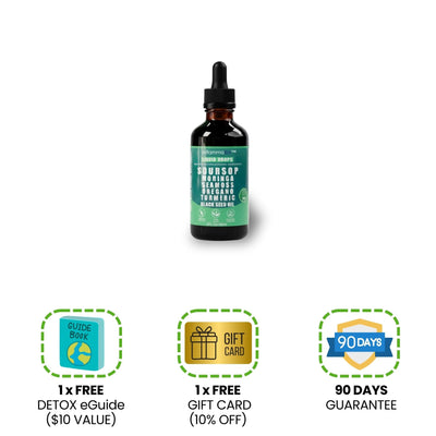 100% Organic 10 in 1 Soursop Synergy Drop