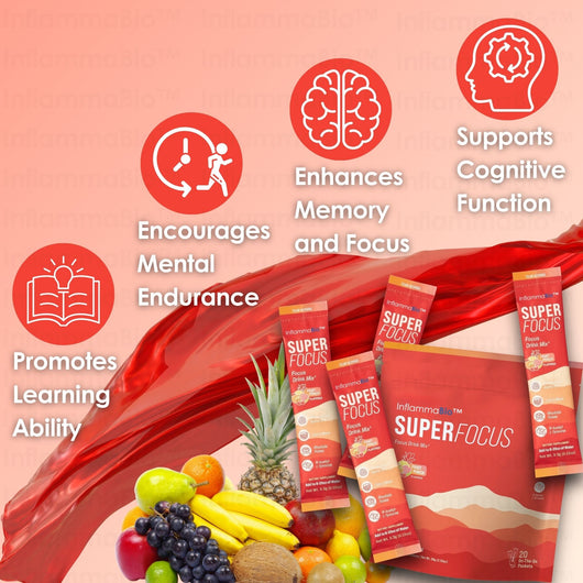 InflammaBio™ Super Focus - Deep Work Nootropic Formula