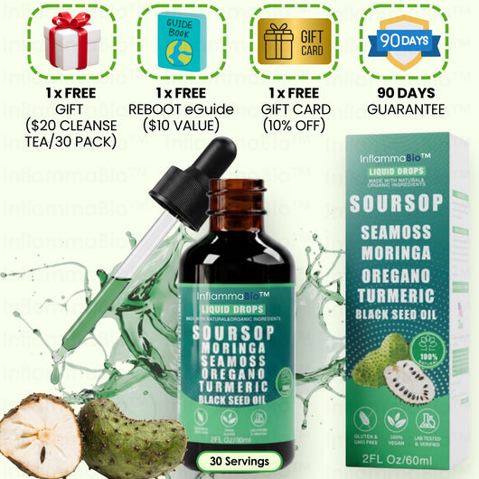 100% Organic 10 in 1 Soursop Synergy Drop
