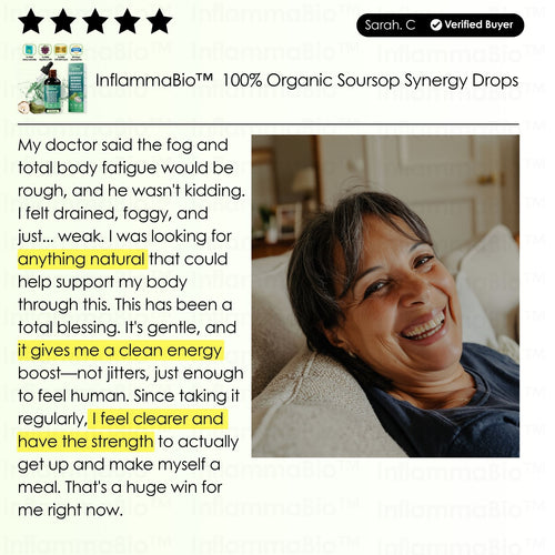 100% Organic 10 in 1 Soursop Synergy Drop