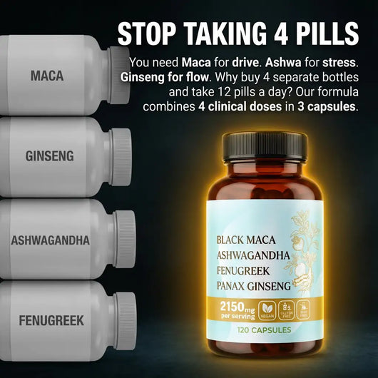 Black Maca Alpha Stack