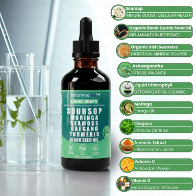 100% Organic 10 in 1 Soursop Synergy Drop