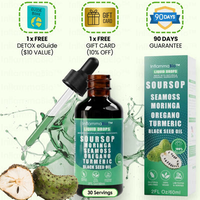 100% Organic 10 in 1 Soursop Synergy Drop