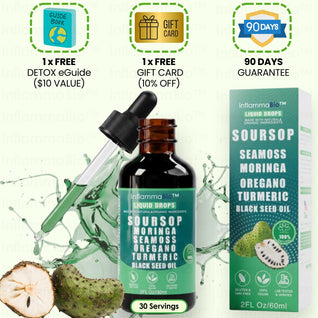100% Organic 10 in 1 Soursop Synergy Drop