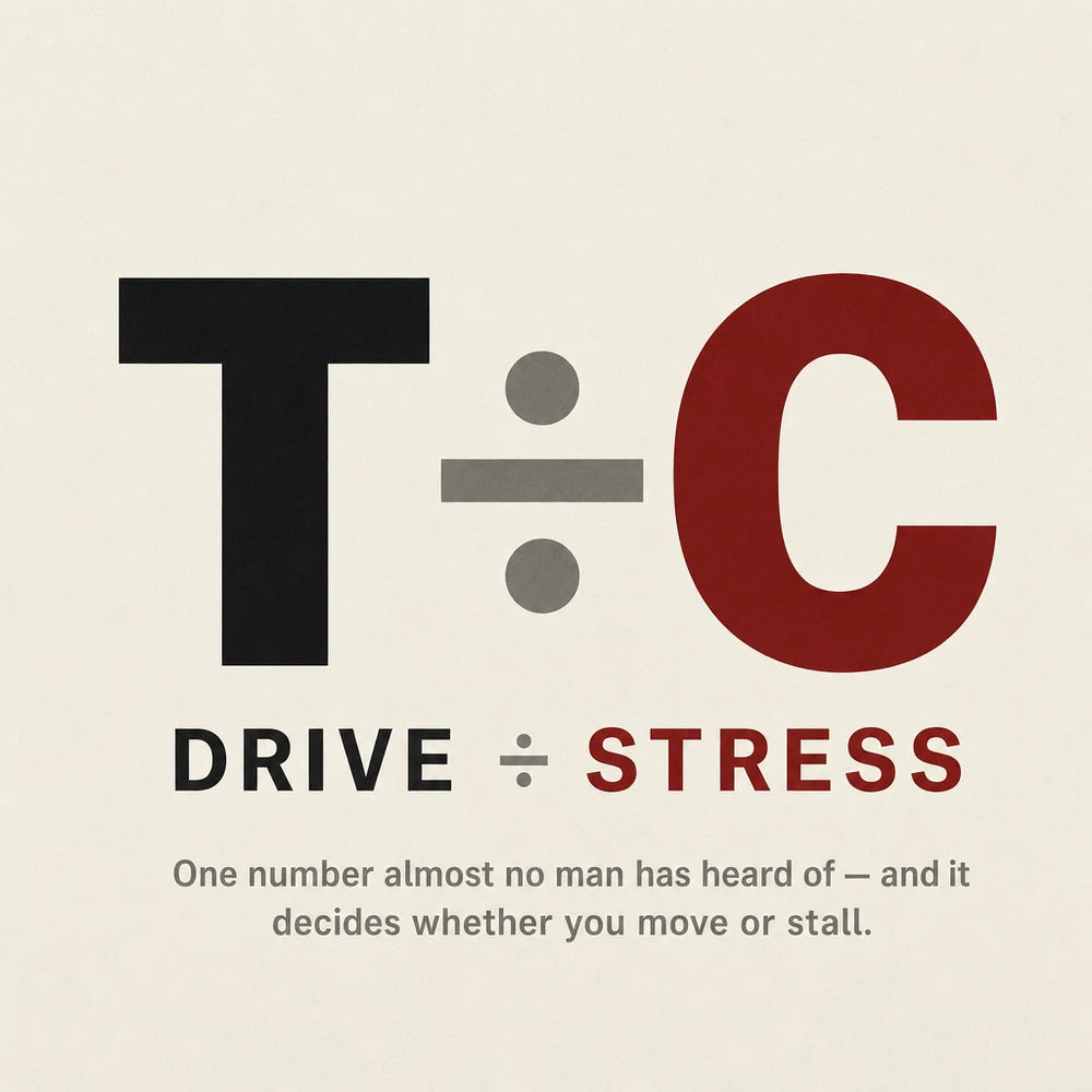 What a T:C ratio is — your drive divided by your stress